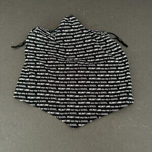 Helmut Lang Cotton Masherina Bandana Stay in School Print